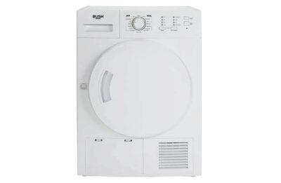 Bush CD8TDNSW 8KG Condenser Tumble Dryer - White.
